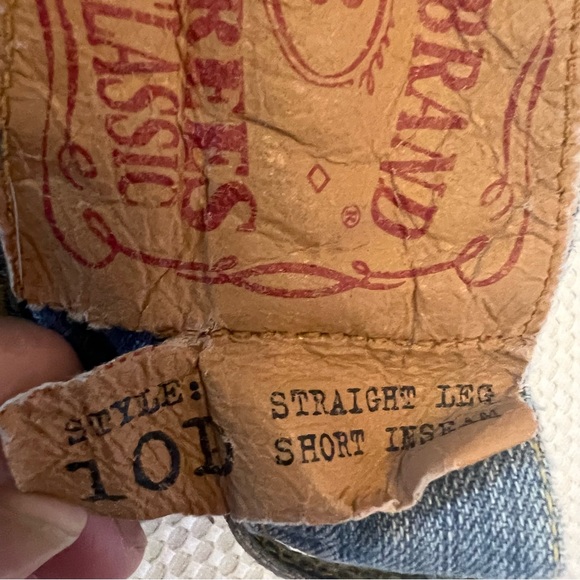 Lucky Brand Straight Leg Short Inseam Light Blue Jeans B8/27 - Picture 8 of 15